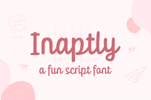 Inaptly: The Simple Handwritten Font That Adds Personality to Your Designs
