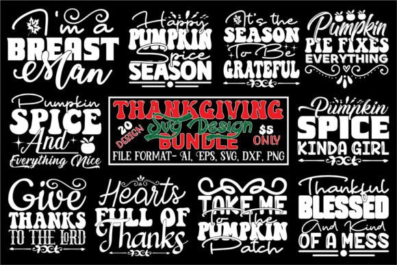 Thanksgiving SVG Bundle: A Creative Resource for Modern Designers and Entrepreneurs